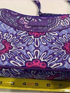 Vera Bradley NWOT  Purple Lilac Tapestry Small crossbody purse